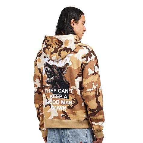 Patta - Bark Woodland Camo Boxy Hooded Sweater