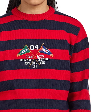 Patta - Striped Flag Knitted Sweater