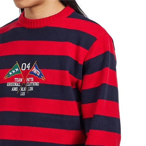 Patta - Striped Flag Knitted Sweater