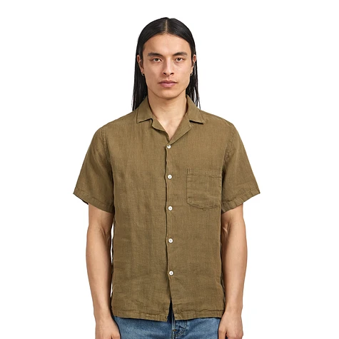 Portuguese Flannel - Linen Camp Collar Shirt