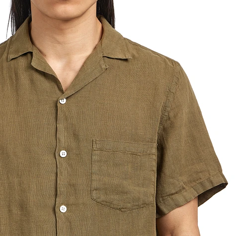 Portuguese Flannel - Linen Camp Collar Shirt