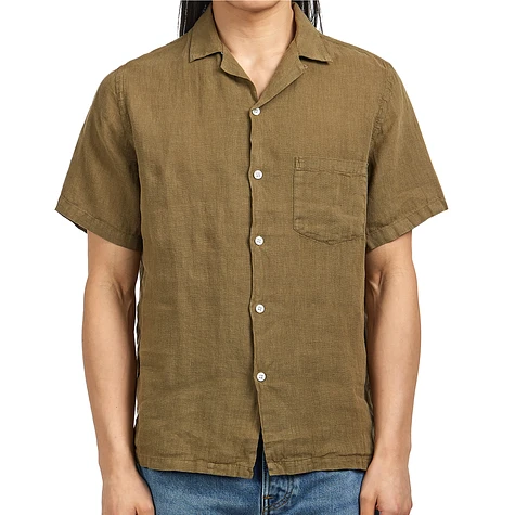 Portuguese Flannel - Linen Camp Collar Shirt