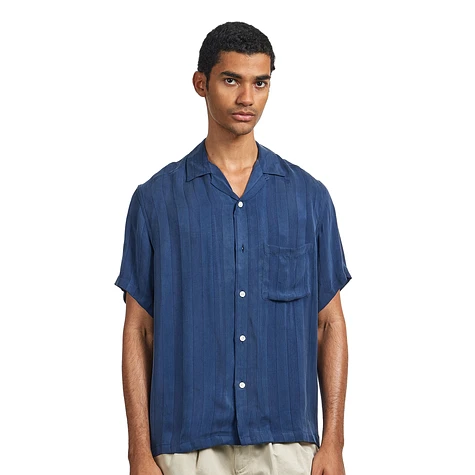 Portuguese Flannel - Cupro Stripe Shirt