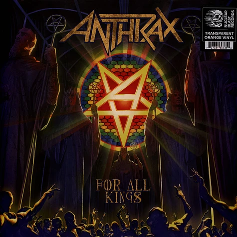 Anthrax - For All Kings Transparent Orange Vinyl Edition