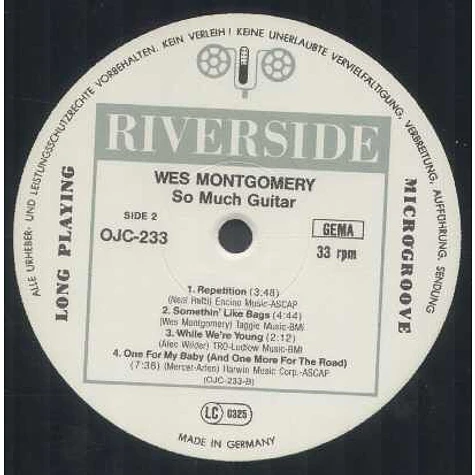 Wes Montgomery - So Much Guitar!