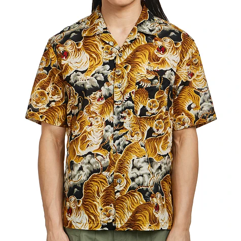 FrizmWORKS - Tiger Hawaiian Half Shirt