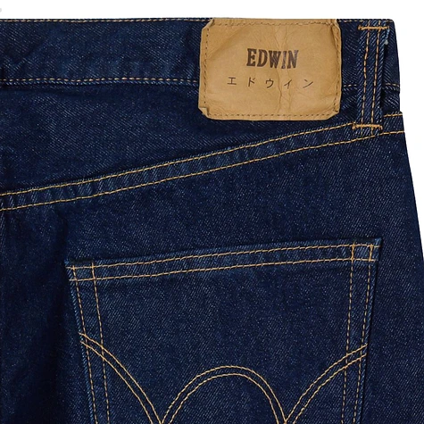 Edwin - Regular Tapered Kaihara Pure Indigo Openend Denim, 12.5 oz