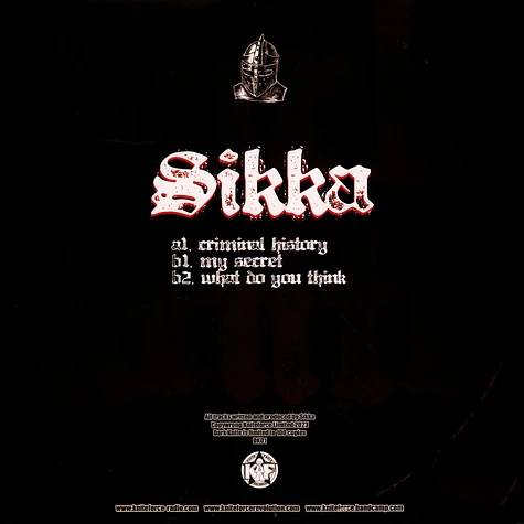 Sikka - Criminal History EP