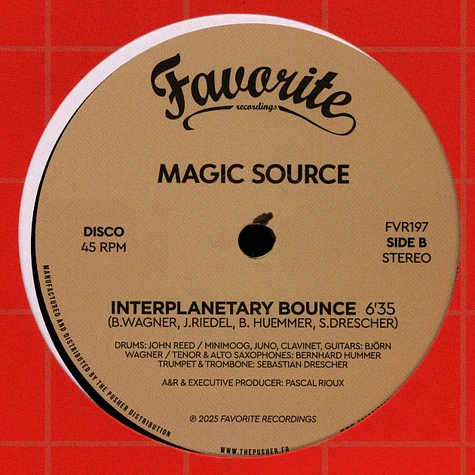 Magic Source - Voodoo Ray / Interplanetary Bounce