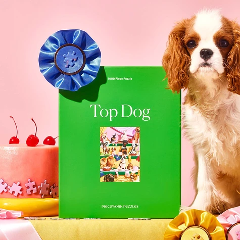 Piecework Puzzles - Top Dog 1000 Piece Puzzle