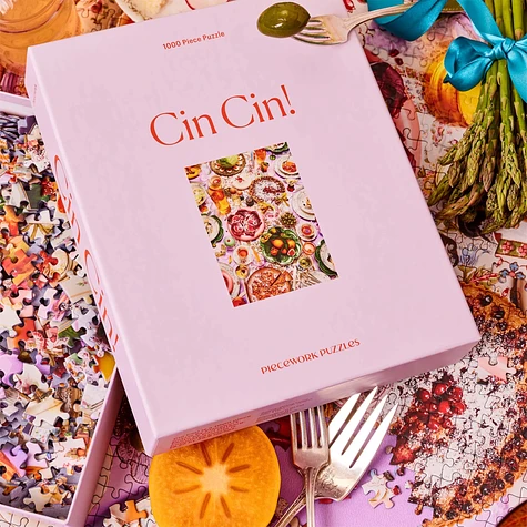 Piecework Puzzles - Cin Cin! 1000 Piece Puzzle