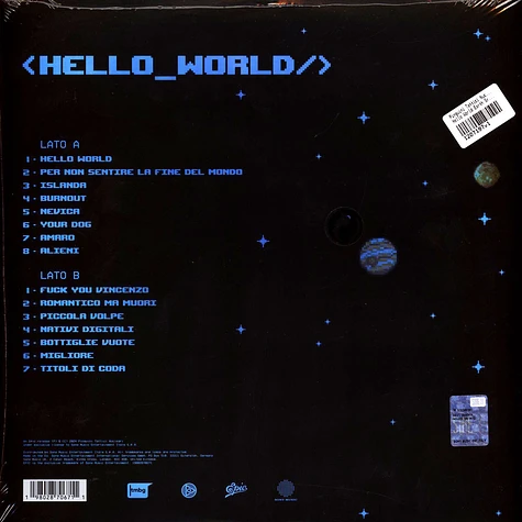 Pinguini Tattici Nucleari - Hello World Earth Green Vinyl Edition