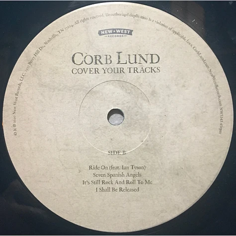 Corb Lund - Cover Your Tracks