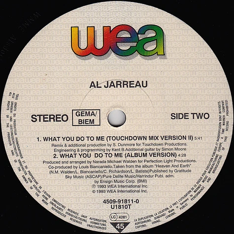 Al Jarreau - What You Do To Me