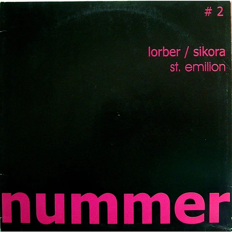 Frank Lorber / Sikora - St. Emilion