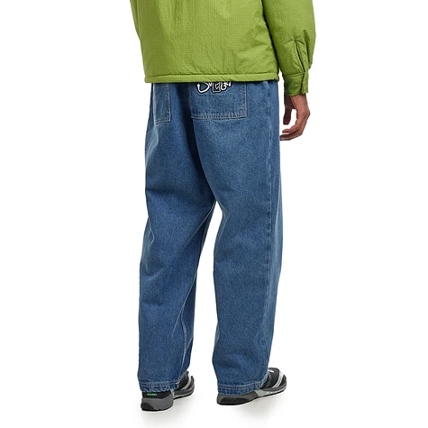 Butter Goods - Scribble Denim Jeans (Mid Blue) | HHV