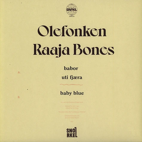 Olefonken & Raaja Bones - Uti Fjaera