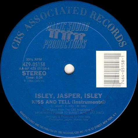 Isley Jasper Isley - Kiss And Tell