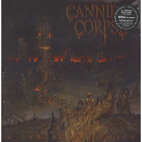 Cannibal Corpse - A Skeletal Domain Black Vinyl Edition