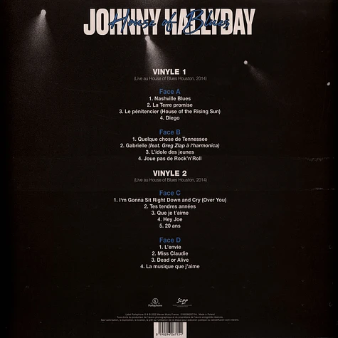 Johnny Hallyday - Houston House Of Blues