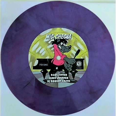 Paul Sitter and Andy Cooper - Mic Checka (feat. DJ Robert Smith) Coloured Vinyl Edition