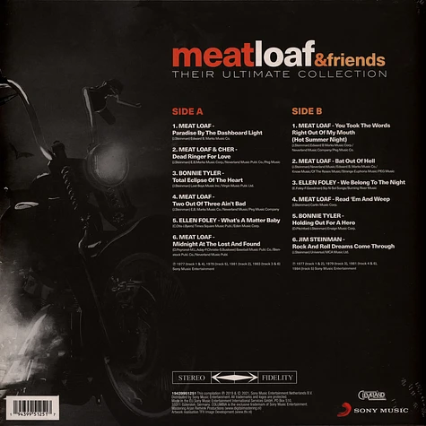 Meat Loaf & Friends - Their Ultimate Collection Red Vinyl Edition