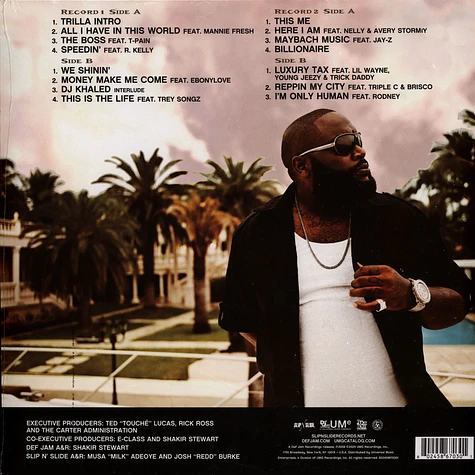 Rick Ross - Trilla Gold Vinyl Edition