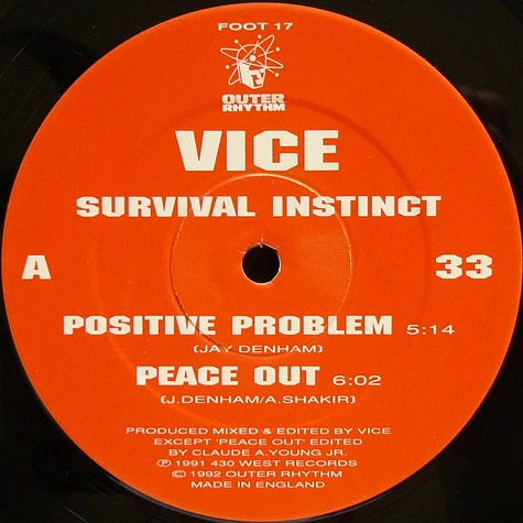 Vice - Survival Instinct