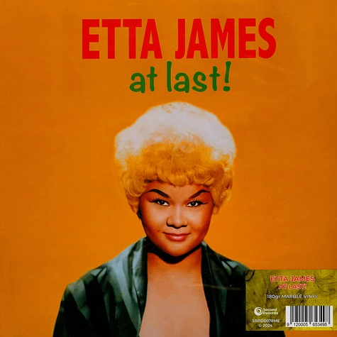 Etta James - At Last Olive Marble Vinyl Edition