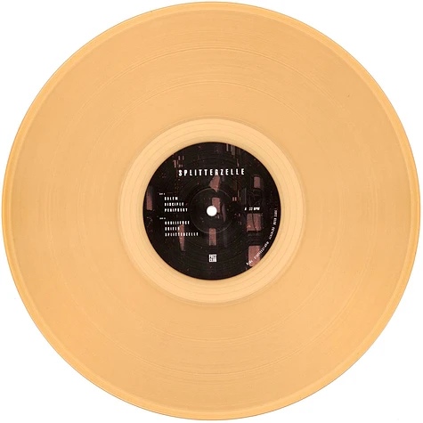 Splitterzelle - Splitterzelle Clear Amber Vinyl Edition