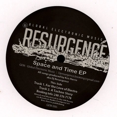 DJ Resurgence - Space And Time EP