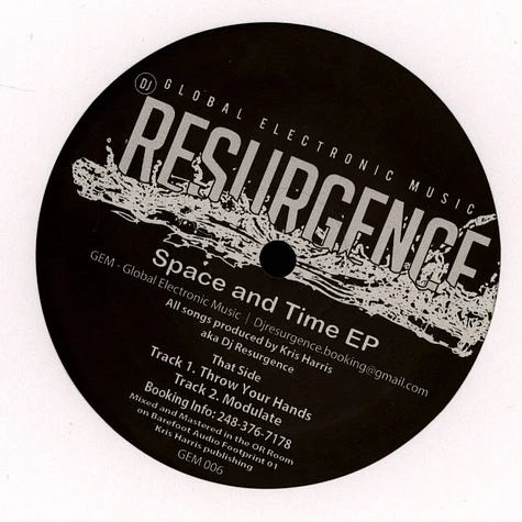 DJ Resurgence - Space And Time EP