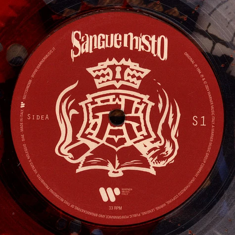 Misto Sangue - Sxm Red Vinyl Edition