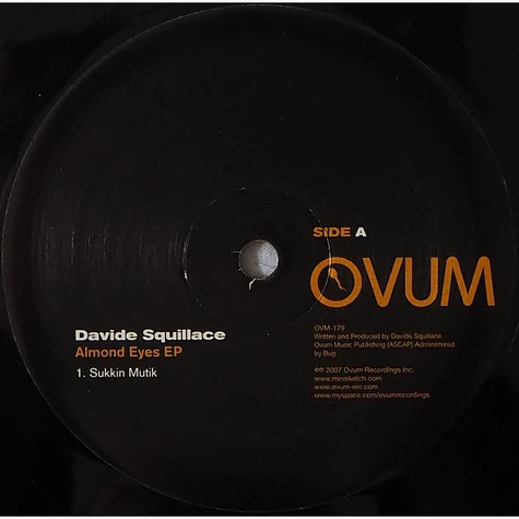 Davide Squillace - Almond Eyes EP