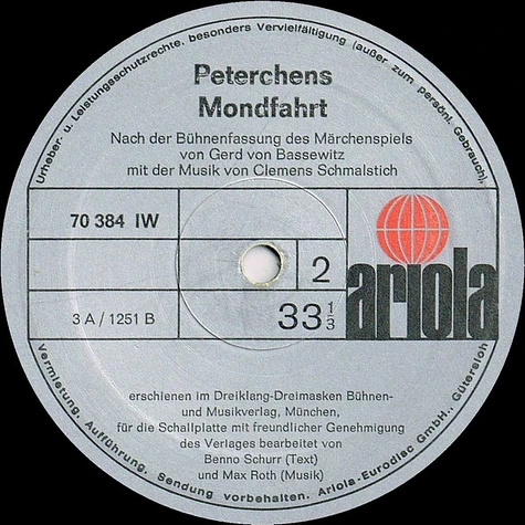 V.A. - Peterchens Mondfahrt