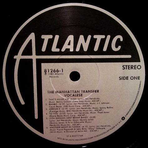 The Manhattan Transfer - Vocalese