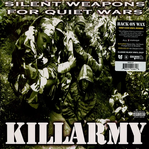 Killarmy - Silent Weapons For Quiet Wars Black Vinyl Edition