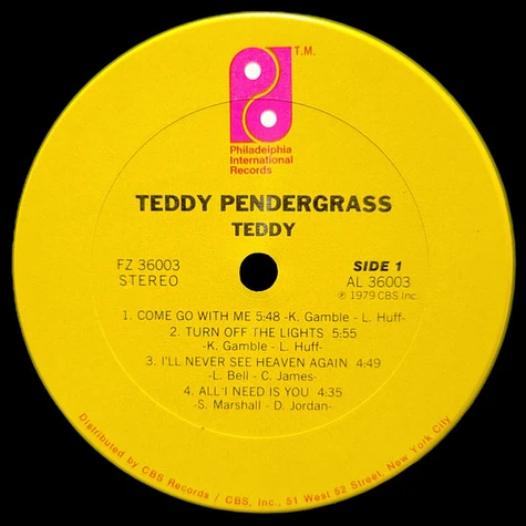 Teddy Pendergrass - Teddy