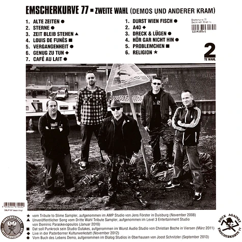 Emscherkurve 77 - Zweite Wahl Black Vinyl Edition