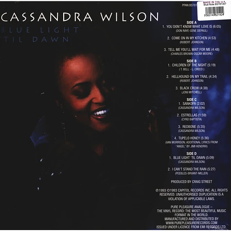 Cassandra Wilson - Blue Light 'Til Dawn