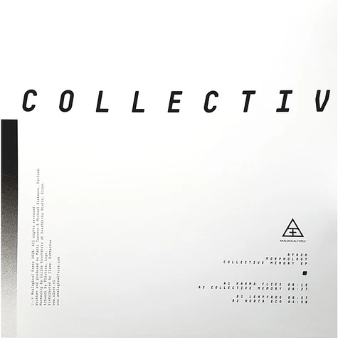 Morphology - Collective Memory EP