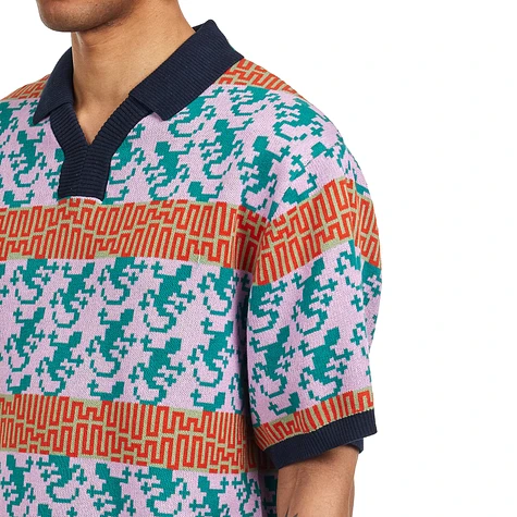 PLEASURES - Gecko Jacquard Polo