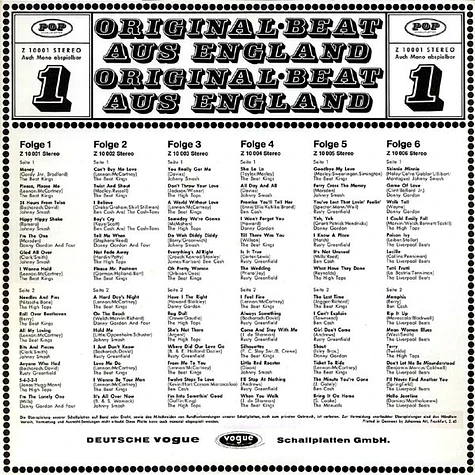 V.A. - Original Beat Aus England Vol.1