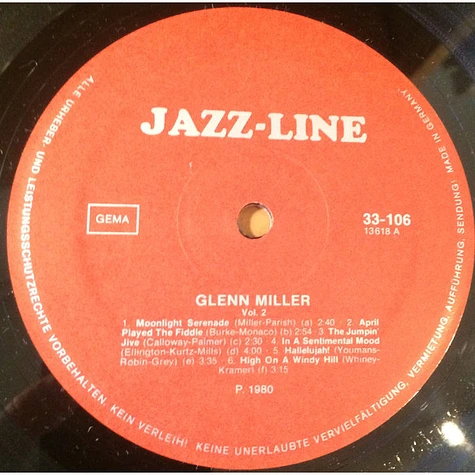 Glenn Miller - The Swinging Big Bands (1939/1942) - Glenn Miller Vol. 2