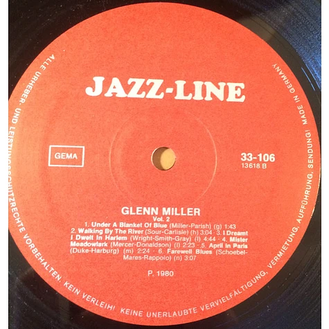 Glenn Miller - The Swinging Big Bands (1939/1942) - Glenn Miller Vol. 2