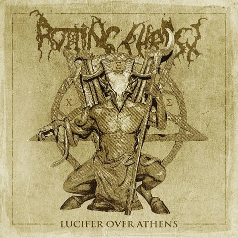 Rotting Christ - Lucifer Over Athens 4xl Silver Vinyl Edition