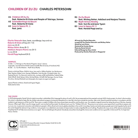 Charles Petersohn - Children Of Zu Zu EP