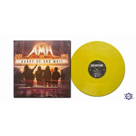 AMH (Adam And The Metal Hawks) - Hurry Up And Wait Yellow Vinyl Edition