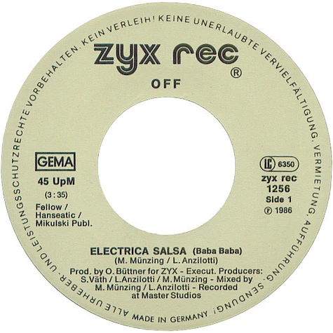 Off - Electrica Salsa (Baba Baba)