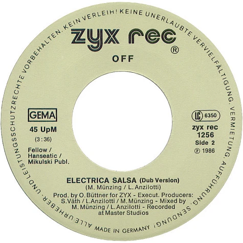 Off - Electrica Salsa (Baba Baba)